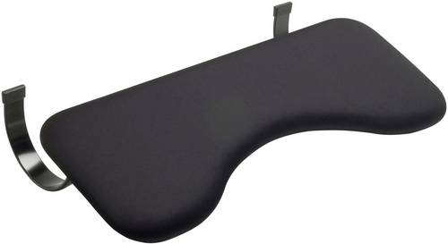 BakkerElkhuizen Under Arm Support Handgelenksstütze Ergonomisch Schwarz (B x H x T) 560 x 25 x 220m