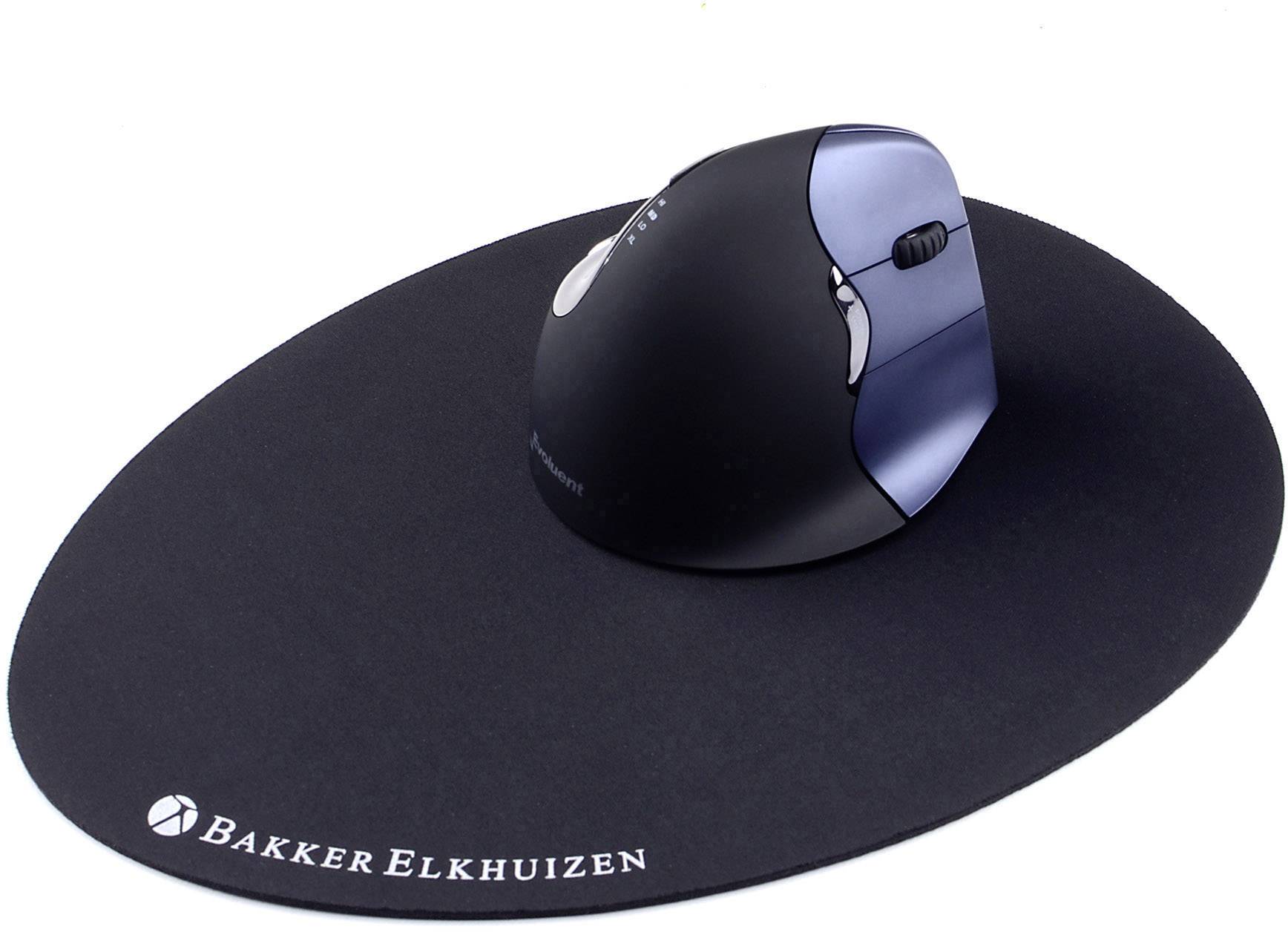 BakkerElkhuizen The Egg Mauspad Ergonomisch Schwarz