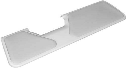 BakkerElkhuizen Ergoslider Plus+ Wrist Rest Handgelenksstütze Ergonomisch Weiß (B x H x T) 480 x 3