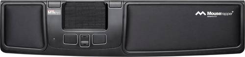 BakkerElkhuizen Mousetrapper Advance 2.0 USB Maus Ergonomisch, Integriertes Touchpad, Maustasten Sch