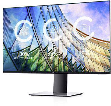 Dell UltraSharp U2719D LED-Monitor 68.6 cm (27 Zoll) EEK F (A - G) 2560 x 1440 Pixel QHD 8 ms HDMI®, DisplayPort, USB 3.2 Gen 1 (USB 3.0), Klinke