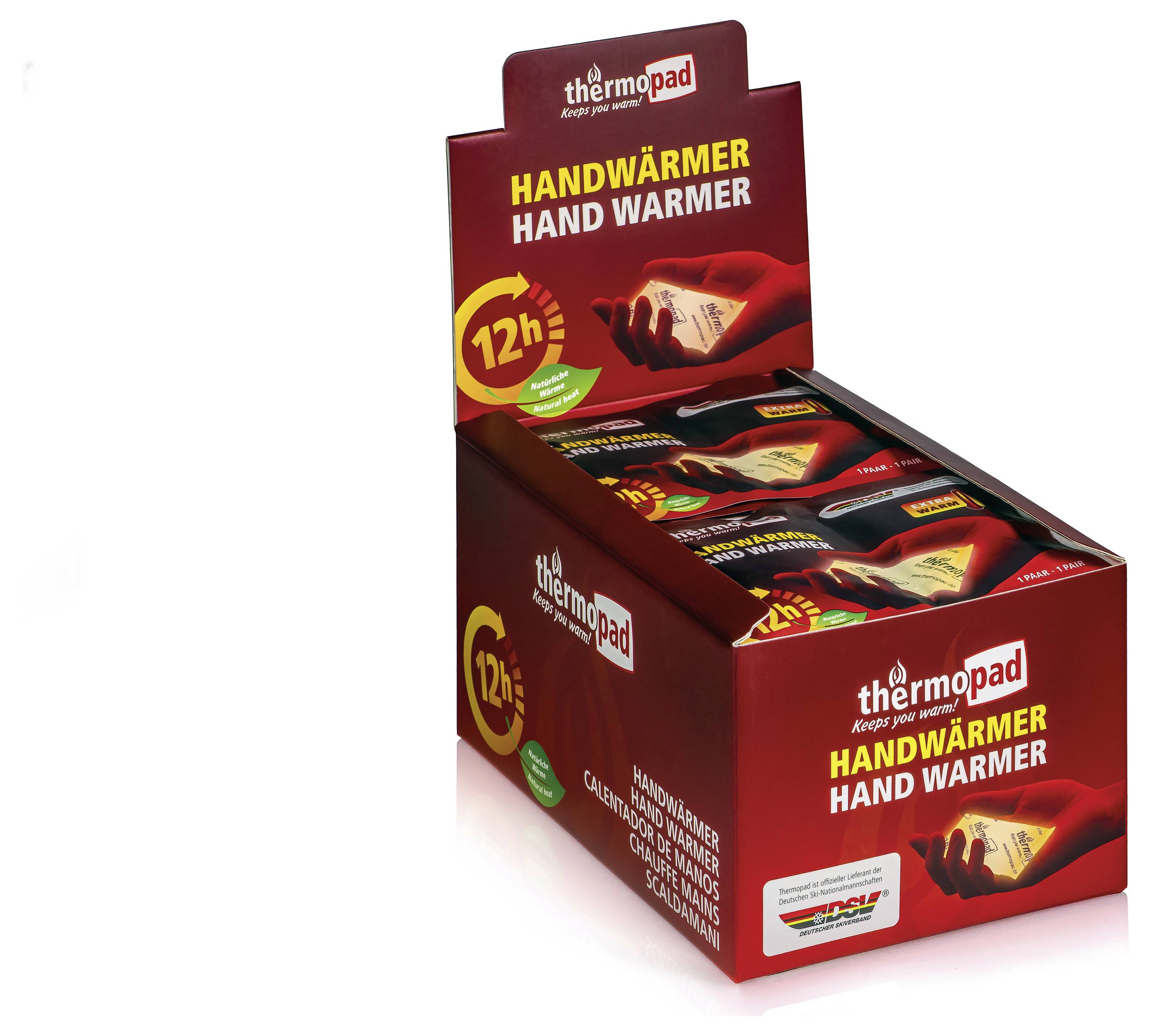 Thermopad natural warmer Handwärmer 2 St. TpH30975 Betriebsdauer (max.) 12h