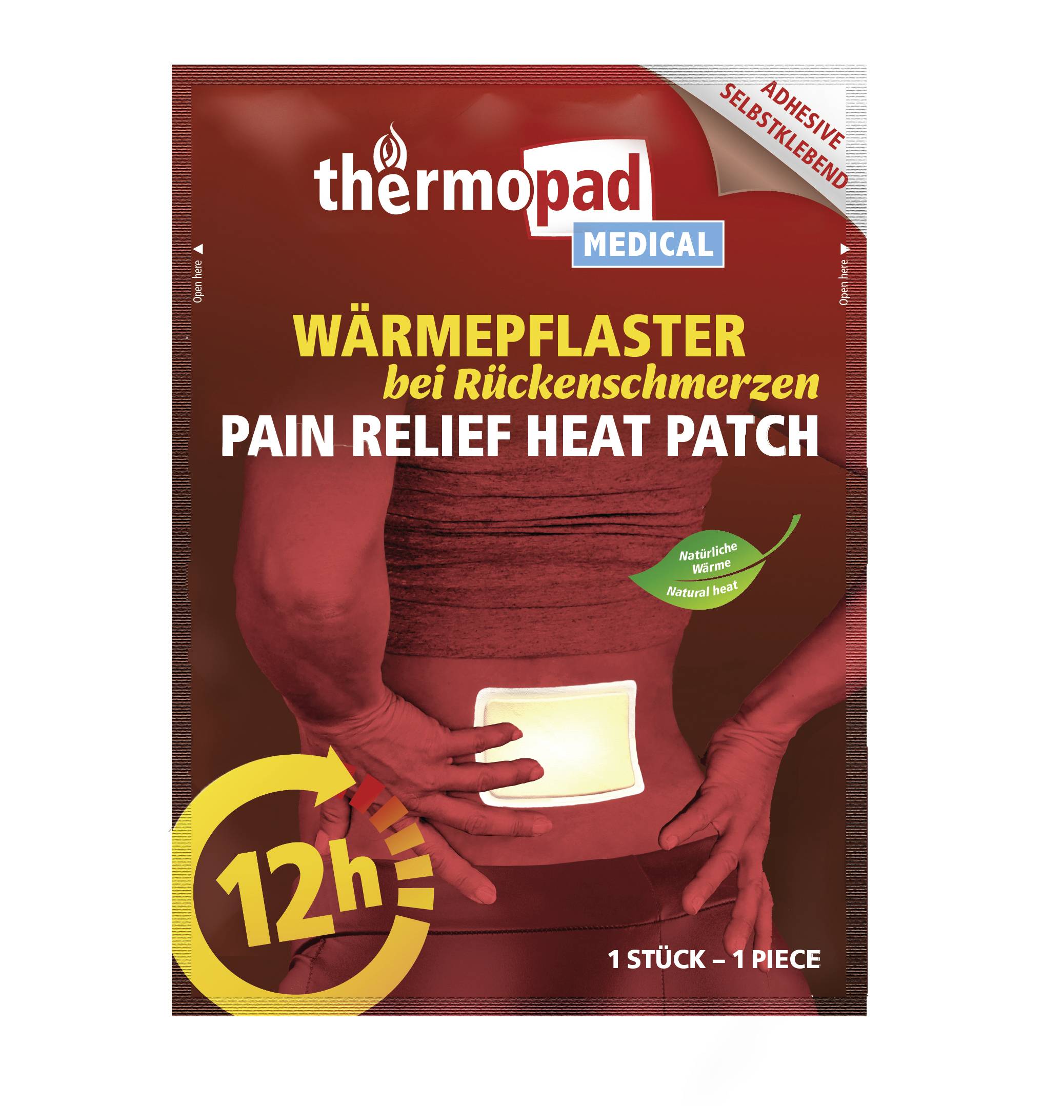 Thermopad natural warmer Rückenwärmer 1 St. TpR31780 Betriebsdauer (max.) 12 h