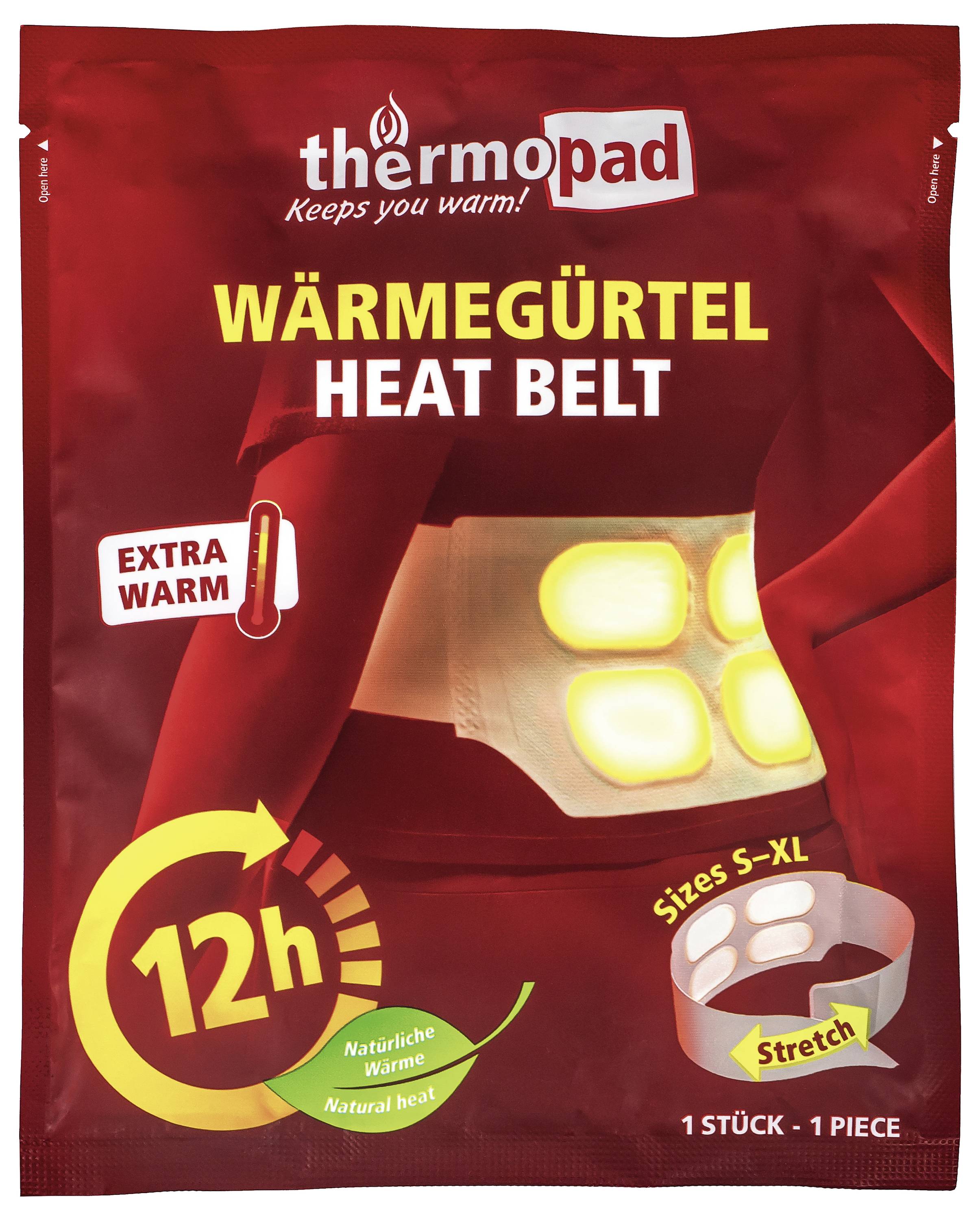 Thermopad natural warmer Wärmegürtel 1 St. TpW31781 Betriebsdauer (max.) 12 h