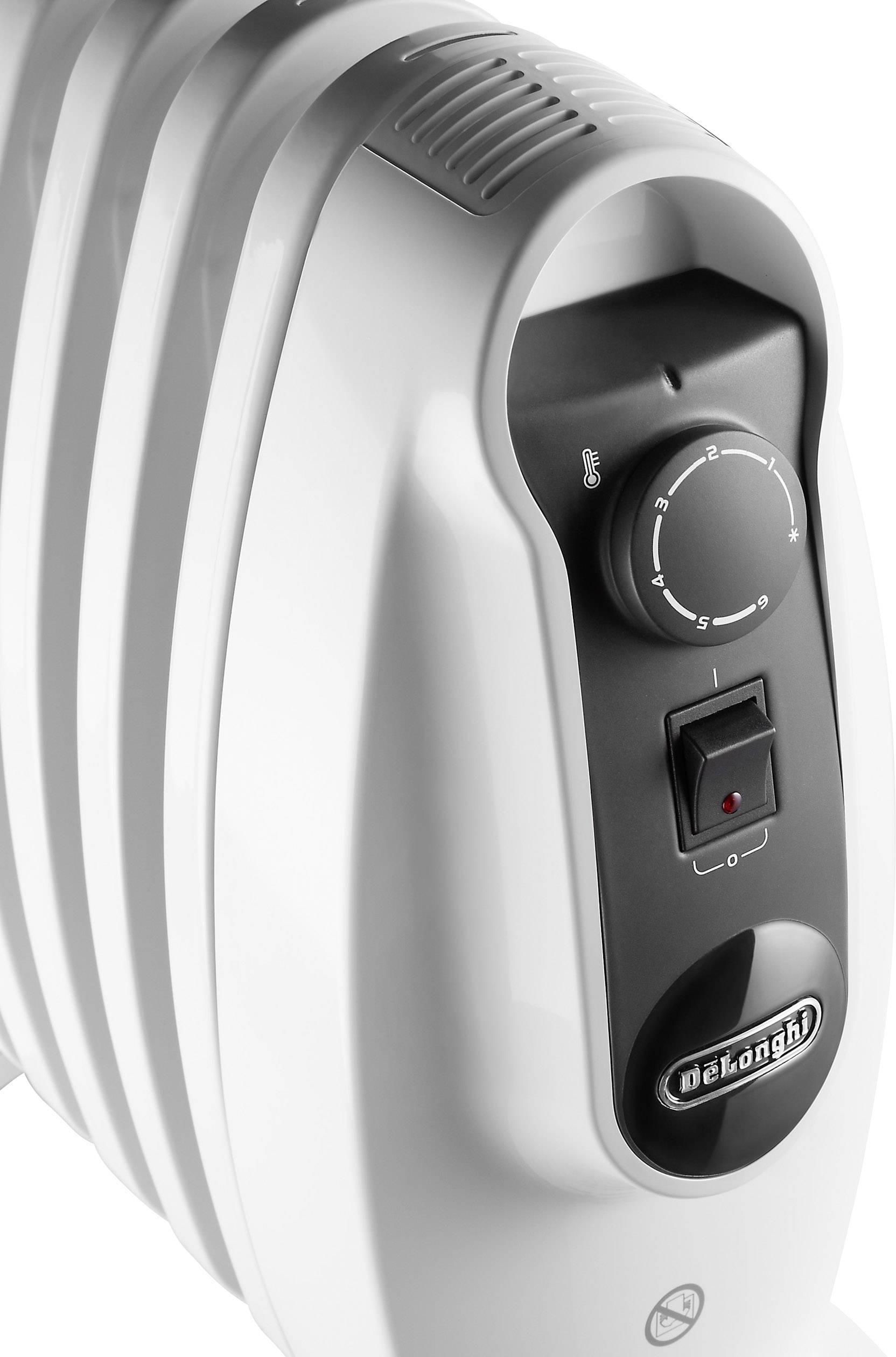 DeLonghi 0105051106 Ölradiator TRNS0505.M 15 m² 500 W Weiß