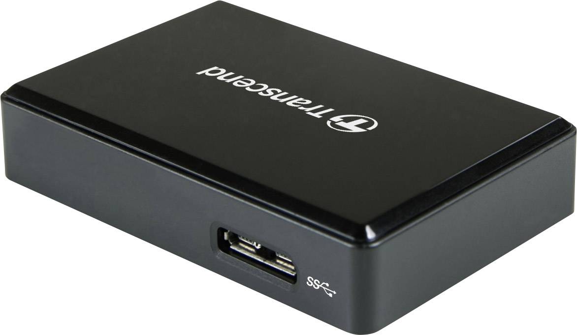 Transcend Externer Speicherkartenleser USB-C® (USB 3.1 Gen 1) Schwarz