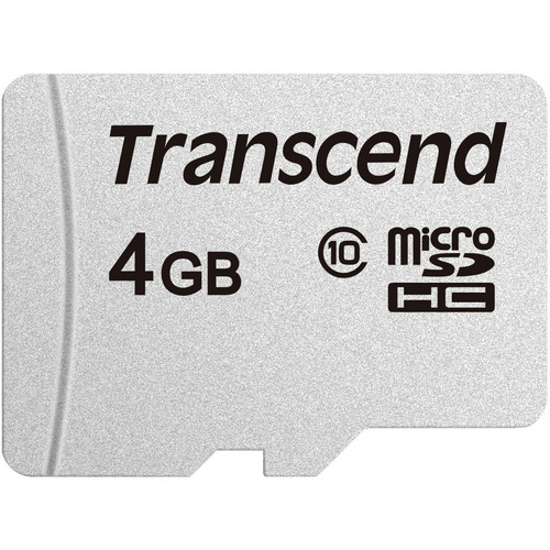 Transcend Premium 300S microSDHC-Karte 4GB Class 10