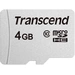 Transcend Premium 300S microSDHC-Karte 4GB Class 10 Transcend Premium 300S microSDHC-Karte 4GB Class 10