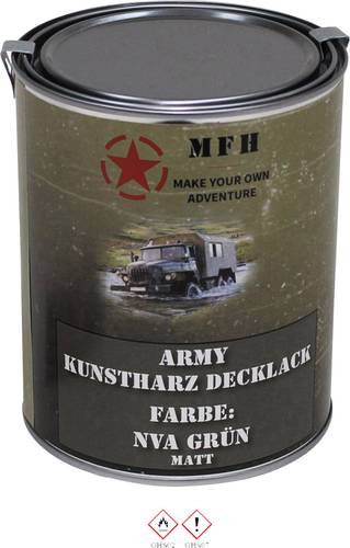 40358 Farbdose Army NVA grün NVA-Olivgrün (seidenmatt) 1l