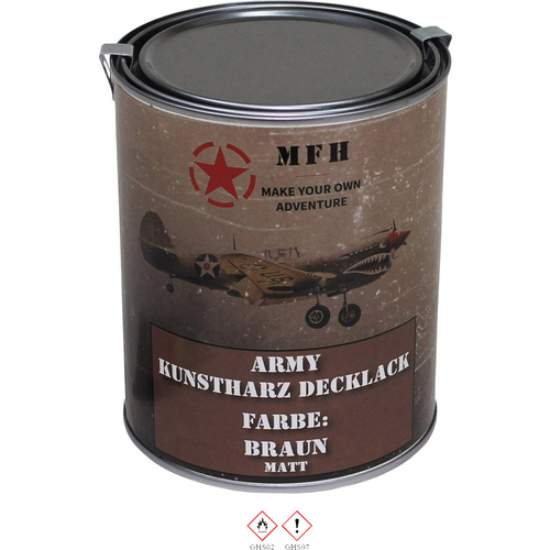 MFH 40361 Farbdose Army BRAUN Braun (matt) 1l