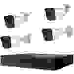 HiLook IK-4142BH-MH/P hl414b LAN IP-Überwachungskamera-Set 4-Kanal mit 4 Kameras 1920 x 1080 Pixel