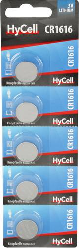 HyCell CR1616 Knopfzelle CR 1616 Lithium 3V 5St.