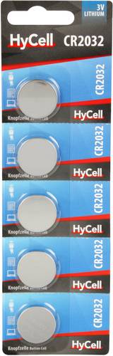 HyCell CR2032 Knopfzelle CR 2032 Lithium 200 mAh 3V 5St.