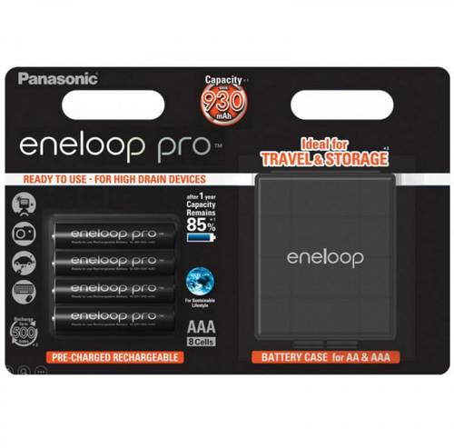 eneloop Pro HR03 Box Micro (AAA)-Akku NiMH 900 mAh 1.2V 4St.
