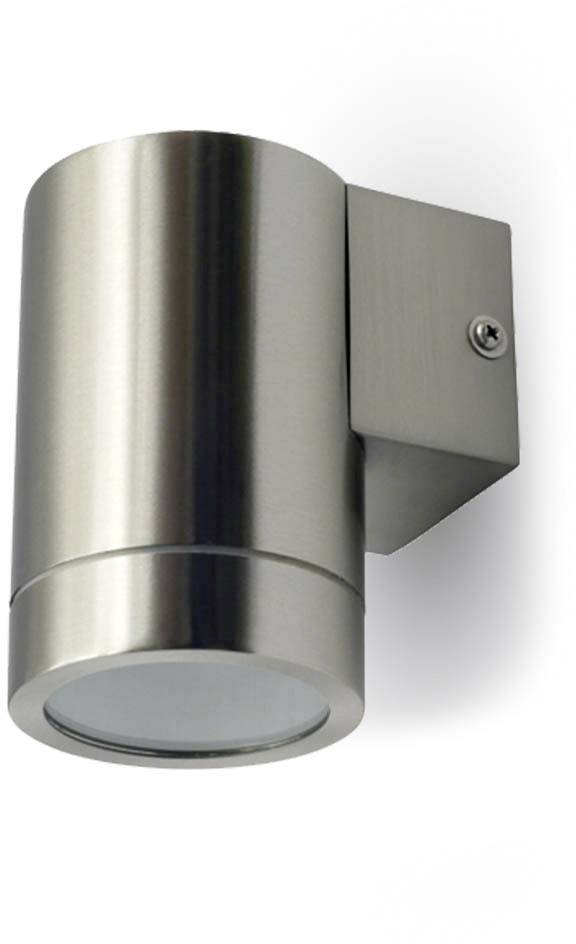 V-TAC VT-7641 Außenwandleuchte LED GU10 Edelstahl (gebürstet)