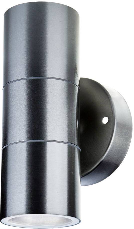 V-TAC VT-7622 VT-7622 es Außenwandleuchte LED GU10 Edelstahl (gebürstet)