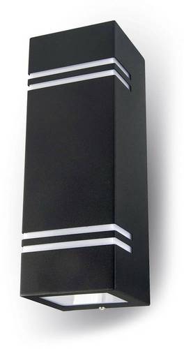 VT-7662 ws Außenwandleuchte LED GU10 Schwarz