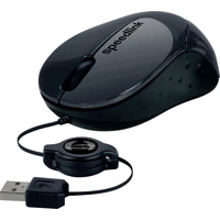 SpeedLink BEENIE Maus USB Optisch Schwarz 3 Tasten 1200 dpi mit Kabelroller SpeedLink BEENIE Maus USB Optisch Schwarz 3 Tasten 1200 dpi mit Kabelroller