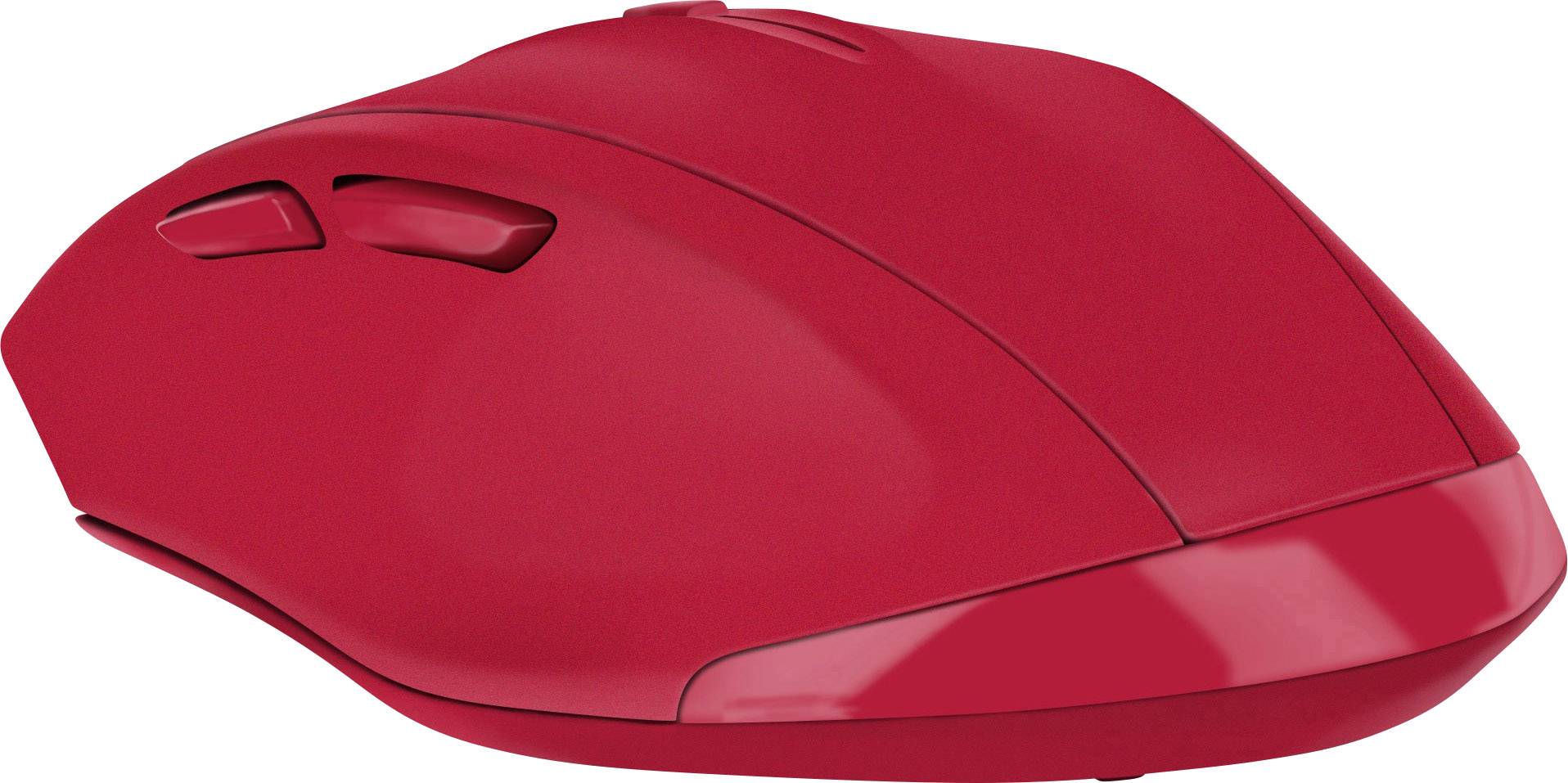 SpeedLink CALADO Funk Maus Optisch Ergonomisch Rot