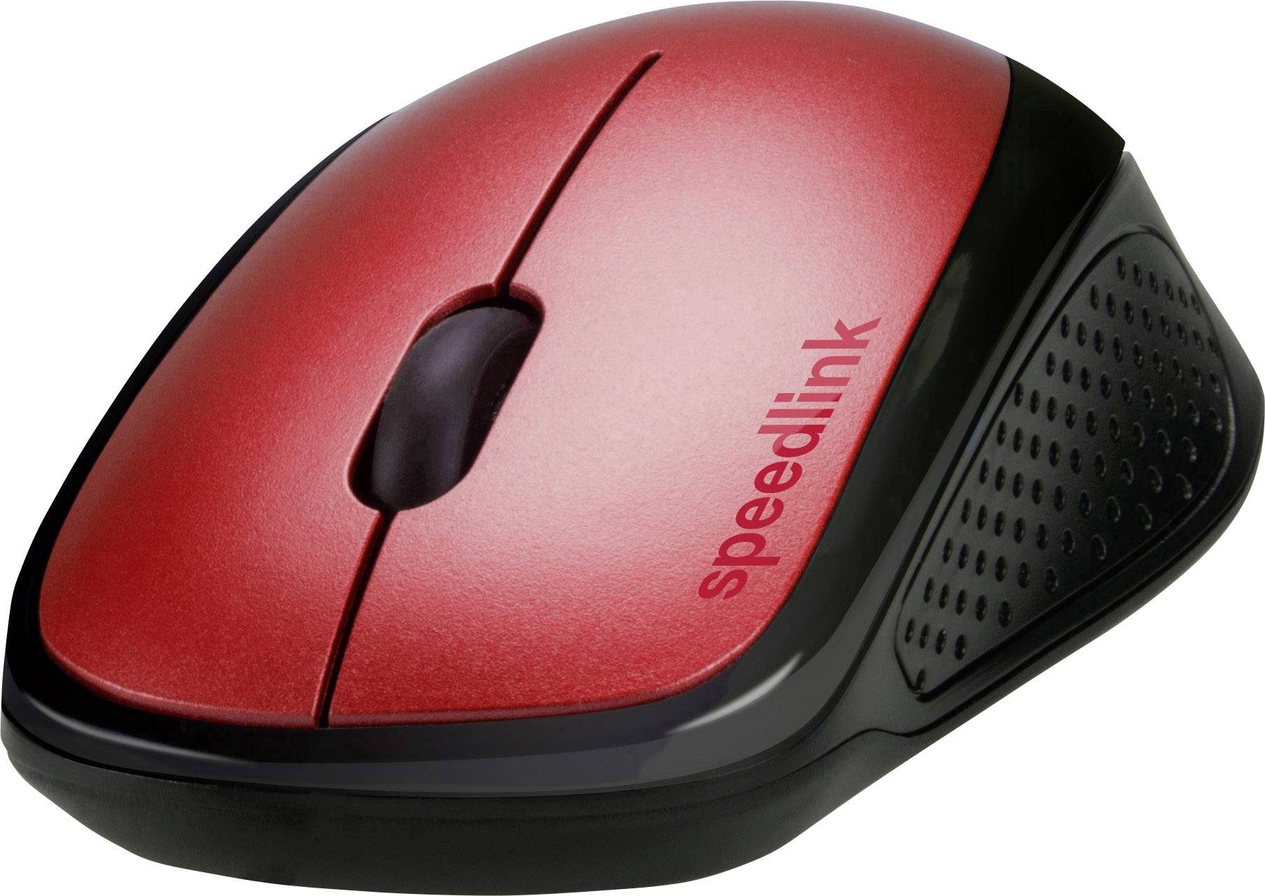 SpeedLink KAPPA Maus Funk Optisch Rot/Schwarz 3 Tasten 1600 dpi Ergonomisch