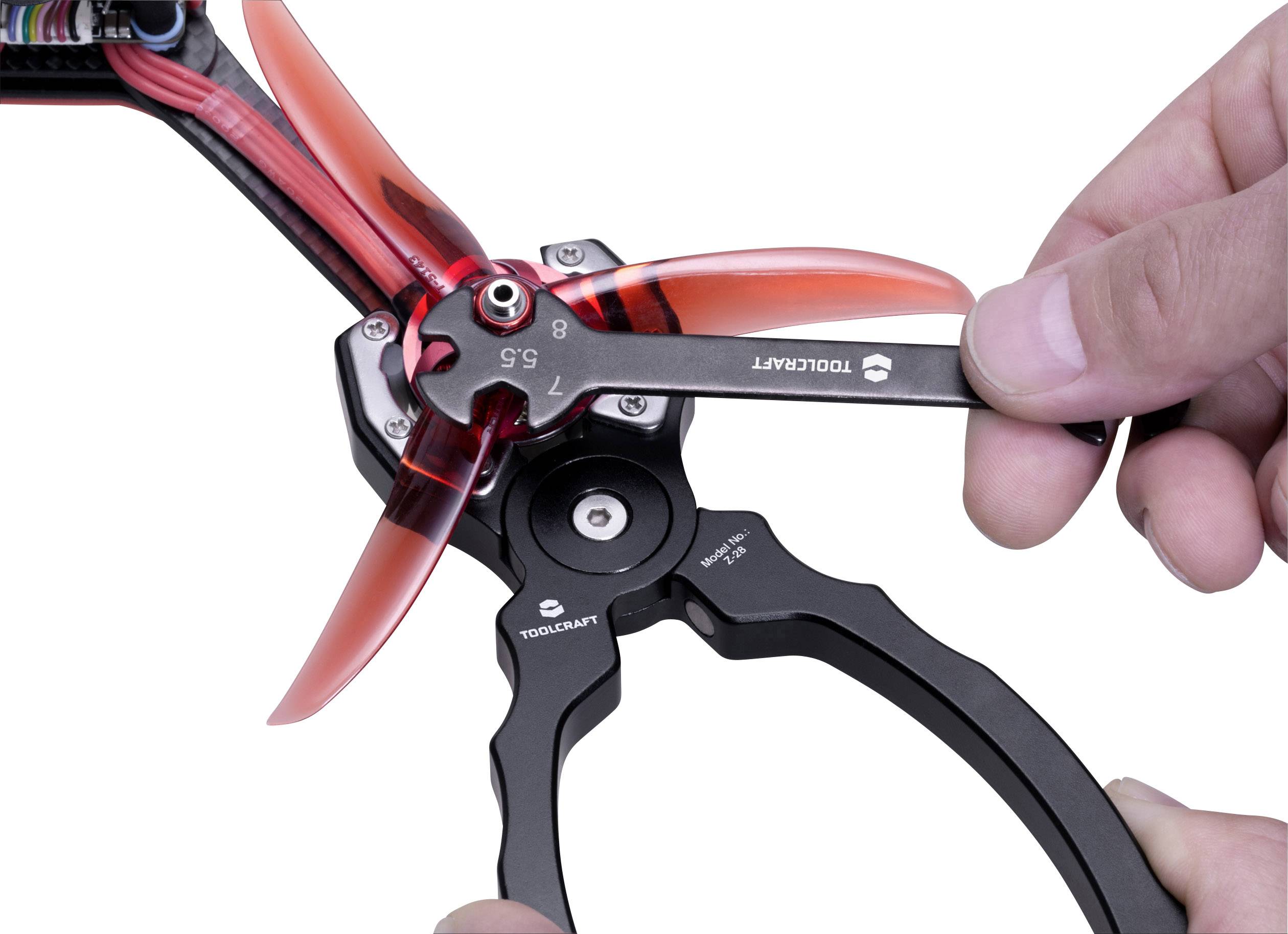 TOOLCRAFT TO-5693100 Doppel-Ringschlüssel Schlüsselweite (Metrisch) 3 - 8mm