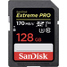SanDisk Extreme® PRO SDXC-Karte 128 GB Class 10, UHS-I, UHS-Class 3, v30 Video Speed Class 4K-Video