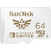SanDisk Extreme Nintendo Switch™ microSDXC-Karte 64 GB UHS-I, UHS-Class 3 Geeignet für Nintendo Sw