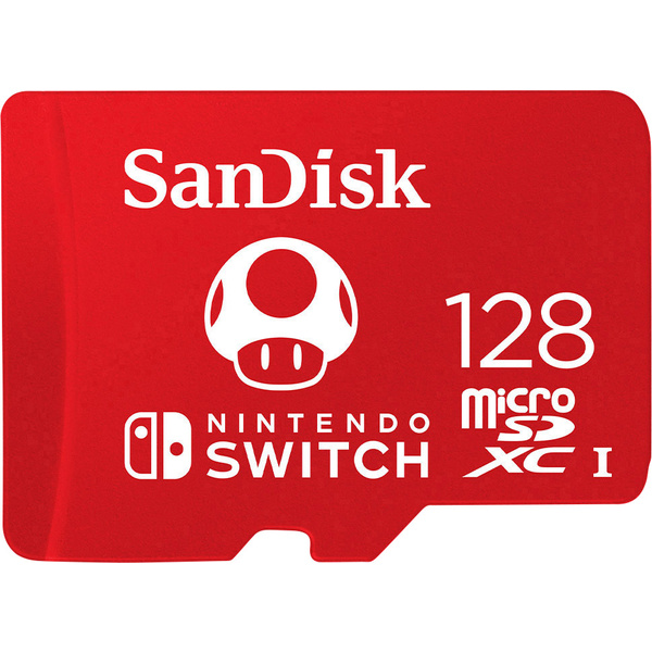 SanDisk Extreme Nintendo Switch™ microSDXC-Karte 128 GB UHS-I, UHS-Class 3 Geeignet für Nintendo S