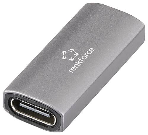 Renkforce RF-3795558 USB-C Adapter 8K UHD 1x USB-C socket to 1x US...