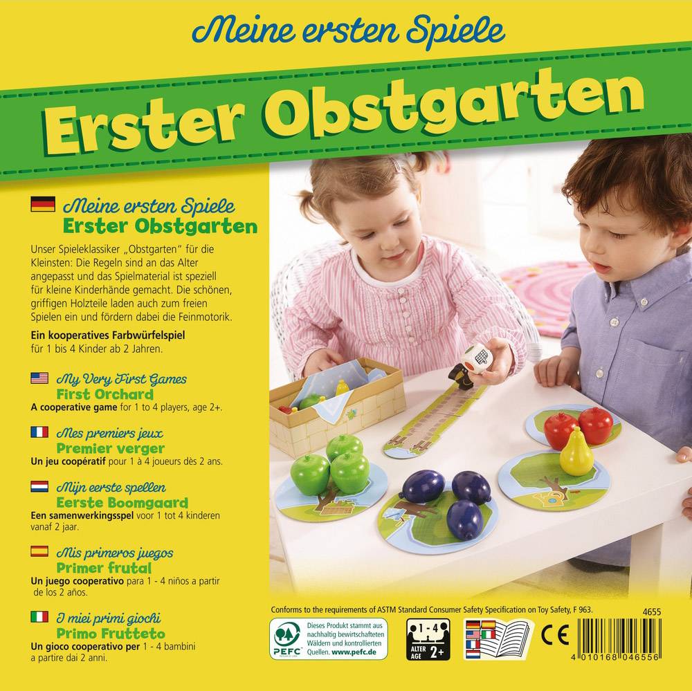 Haba 0060704368 Meine ersten Spiele - Erster Obstgarten