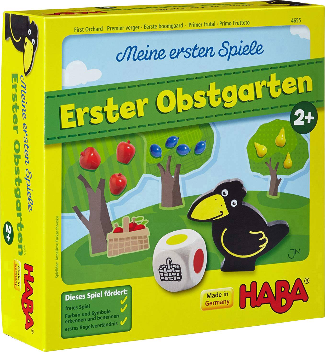 Haba 0060704368 Meine ersten Spiele - Erster Obstgarten
