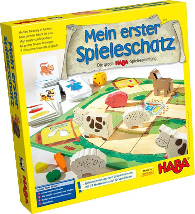 Haba Mein erster Spieleschatz – Die große HABA-Spielesammlung 61100695