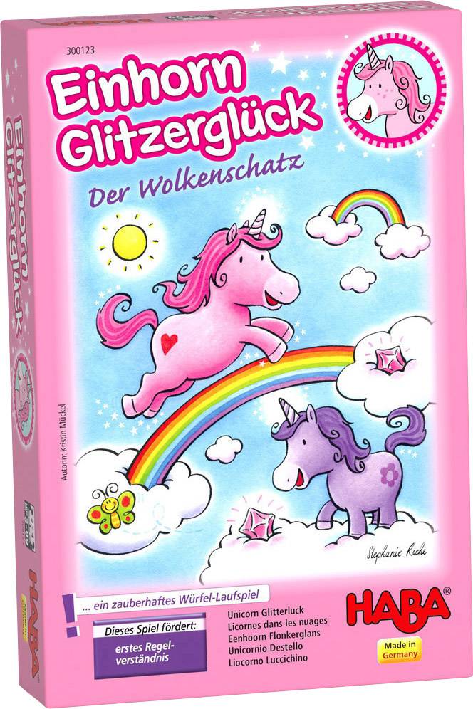 Haba Einhorn Glitzerglück  Der Wolkenschatz 300123