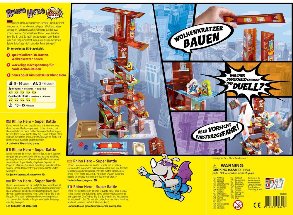 Rhino Hero Super Battle