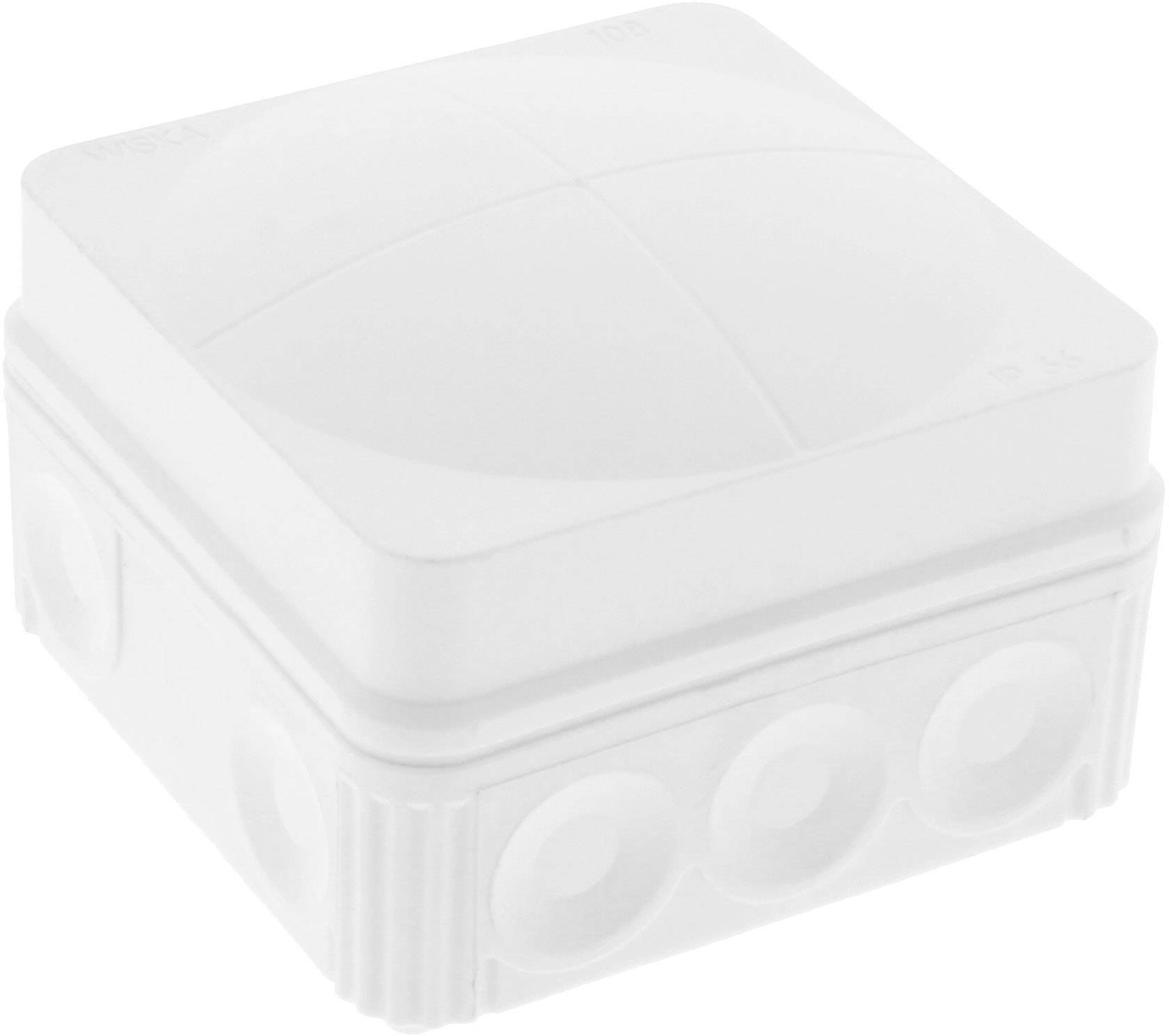 Wiska 10060623 Abzweigkasten (L x B x H) 76 x 76 x 51 mm Weiß IP66