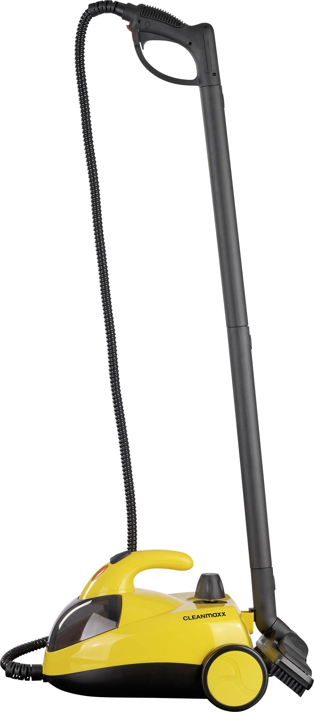 CleanMaxx 01688 Dampfreiniger 01688 1500W Gelb, Schwarz