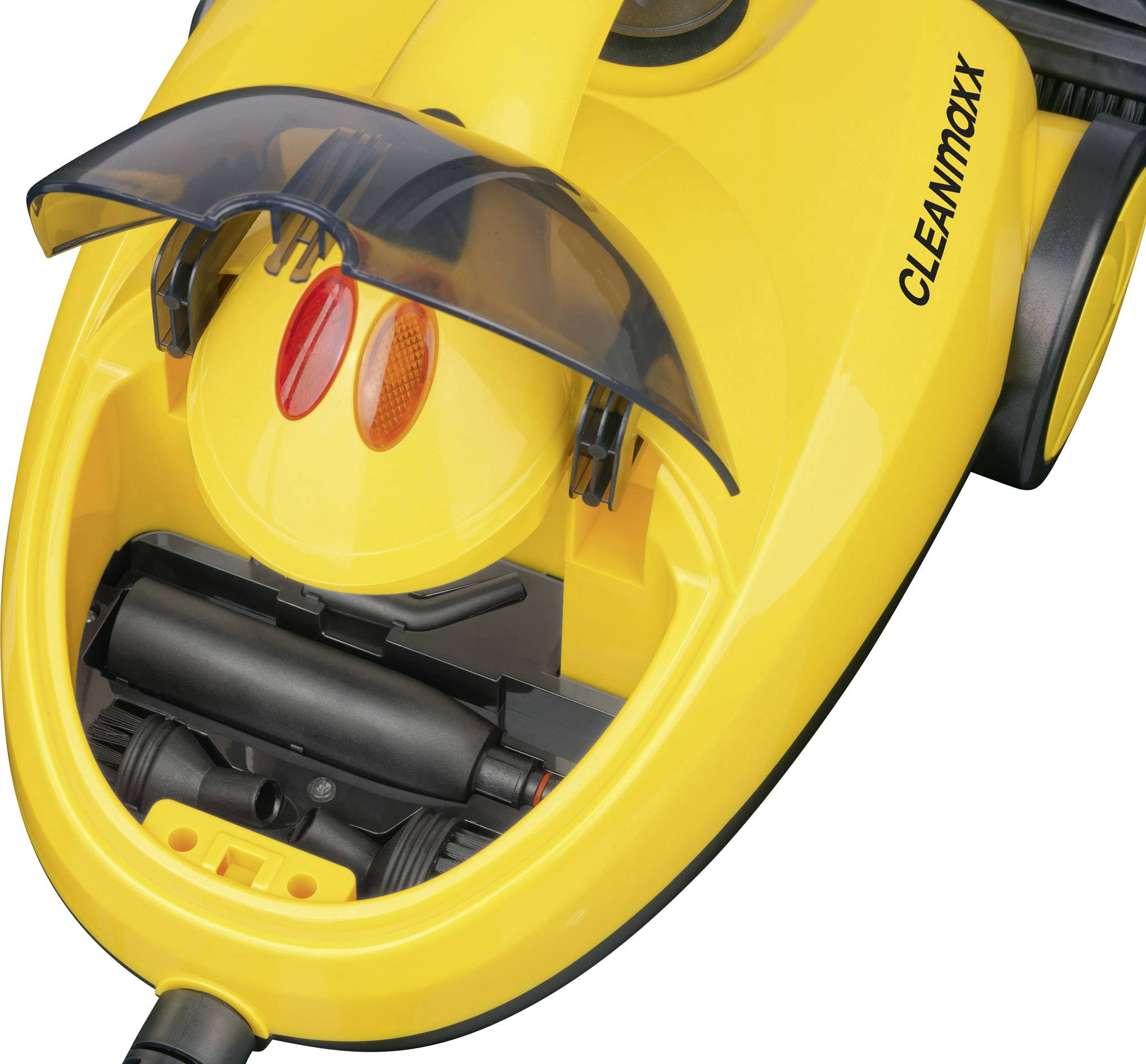 CleanMaxx 01688 Dampfreiniger 01688 1500W Gelb, Schwarz