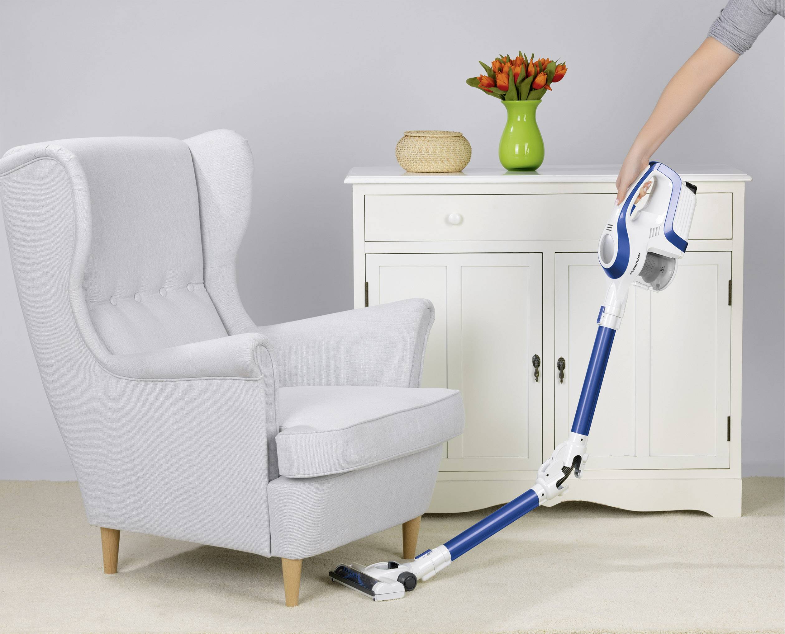 CleanMaxx 09122 Akku-Handstaubsauger 14.8V Zyklon-Technik