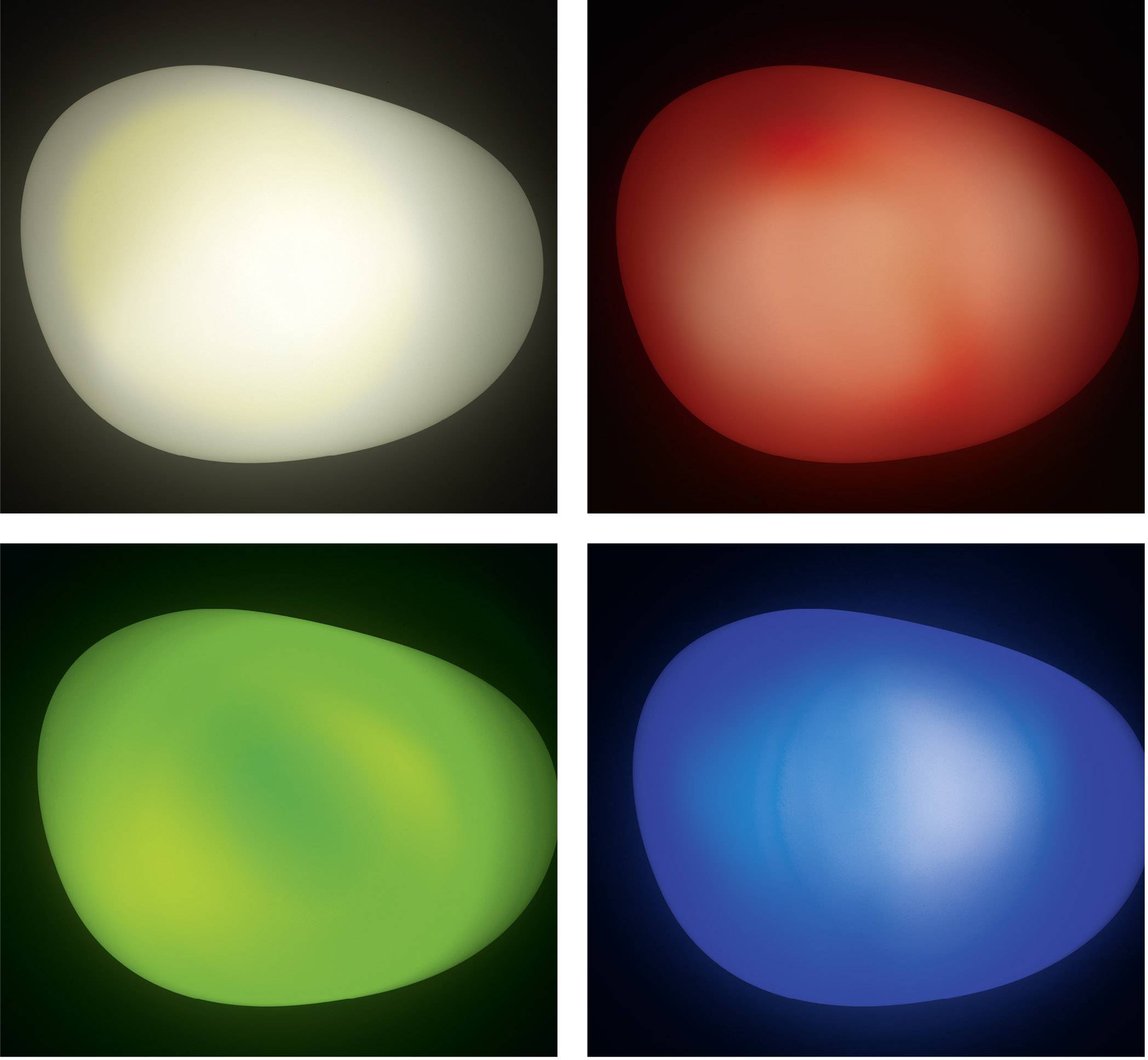 easymaxx 07811 07811 Solar-Dekoleuchte Stein LED LED fest eingebaut Weiß