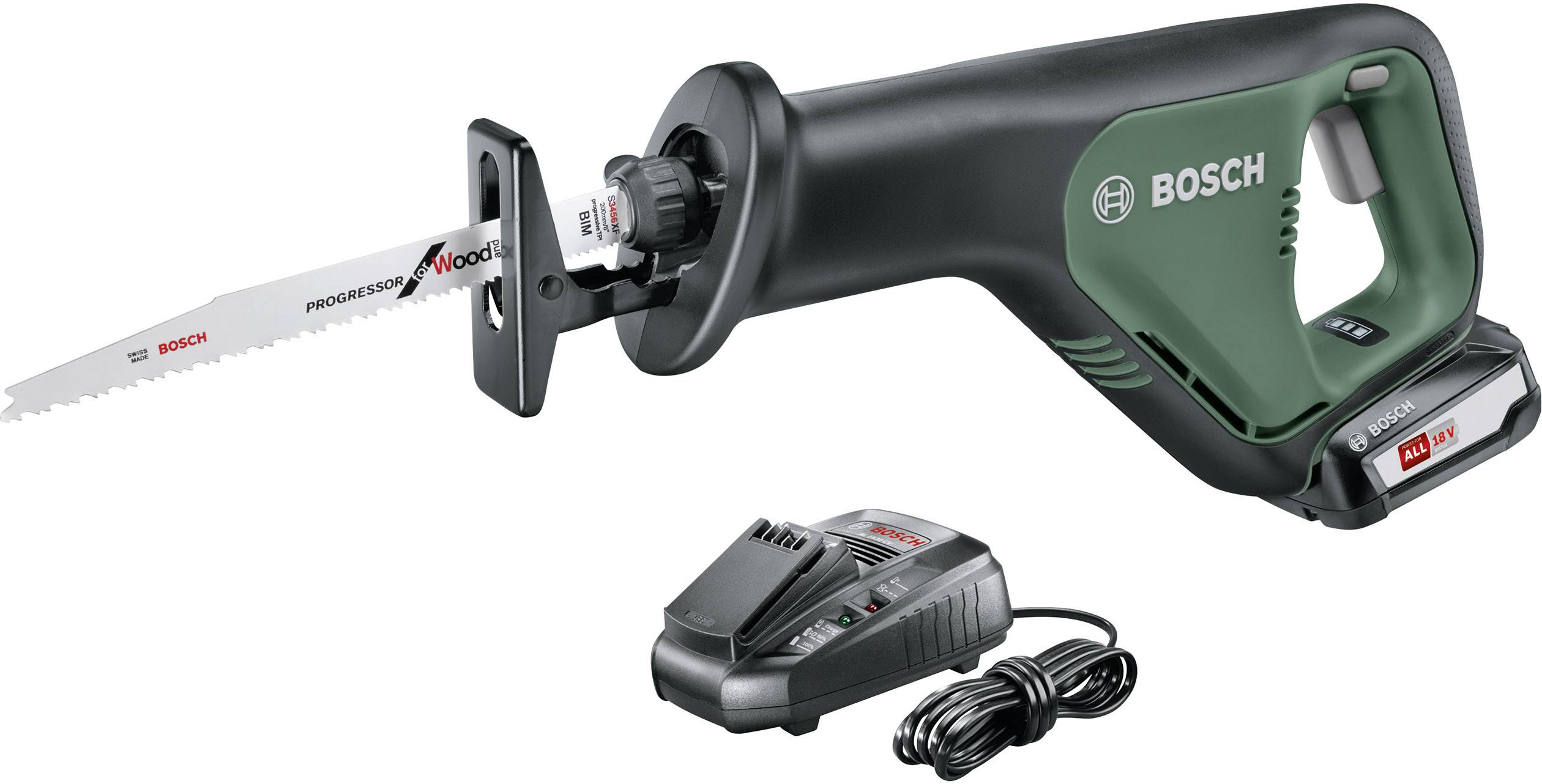 Bosch Home and Garden AdvancedRecip 18 (Set) Akku-Säbelsäge 06033B2401 inkl. Akku 18 V 2.5 Ah