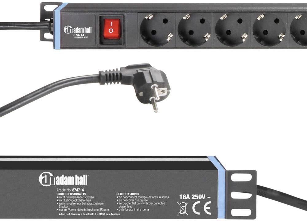 Adam Hall 874714 Stromverteiler