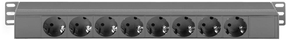 Adam Hall 87471T 19 Zoll Stromverteiler 1 HE