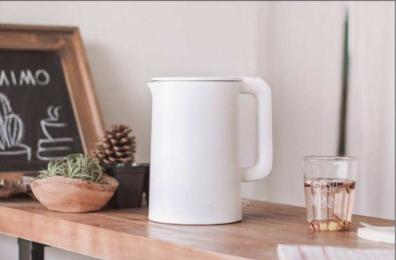 Xiaomi Mi Smart Kettle Wasserkocher schnurlos, App steuerbar Weiß Fassungsvermögen: 1.5 l