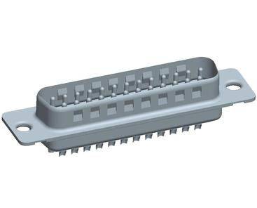 FCI SUB-D DC37P064TXLF D-SUB Stiftleiste 180° Polzahl: 37