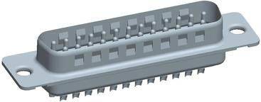 FCI SUB-D DC37P064HTXLF D-SUB Stiftleiste 180° Polzahl: 37