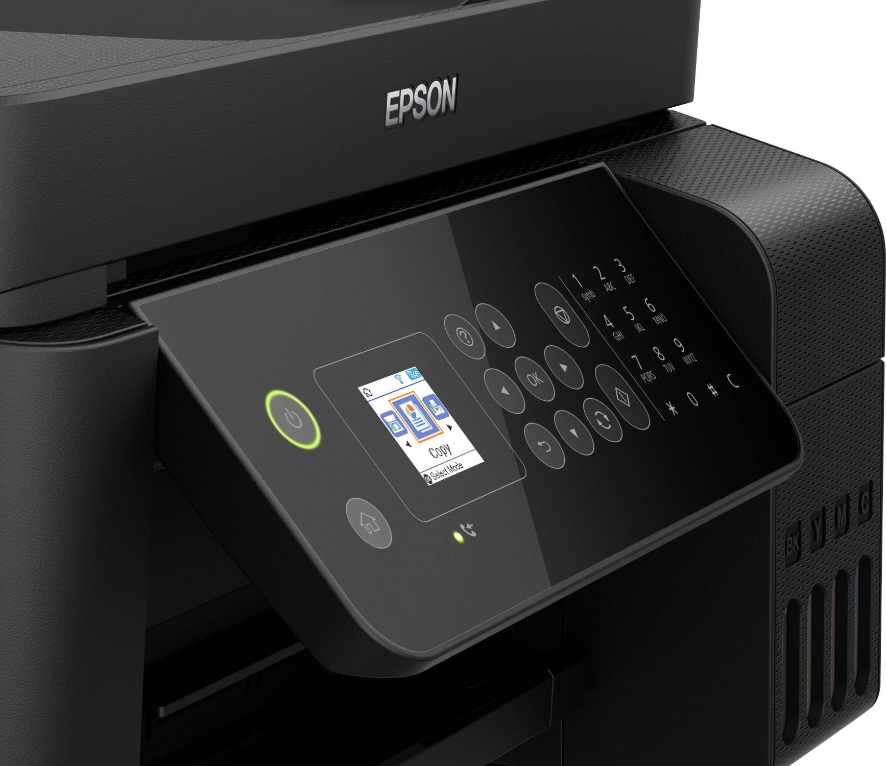 Epson EcoTank ET-4700 Farb Tintenstrahl Multifunktionsdrucker A4 Drucker, Scanner, Kopierer, Fax LAN, WLAN, ADF, Tintentank-System