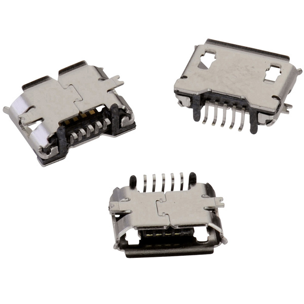 Würth Elektronik Micro-USB Steckverbinder Serie WR-COM Buchse, Einbau horizontal SMT 629105136821 Inhalt