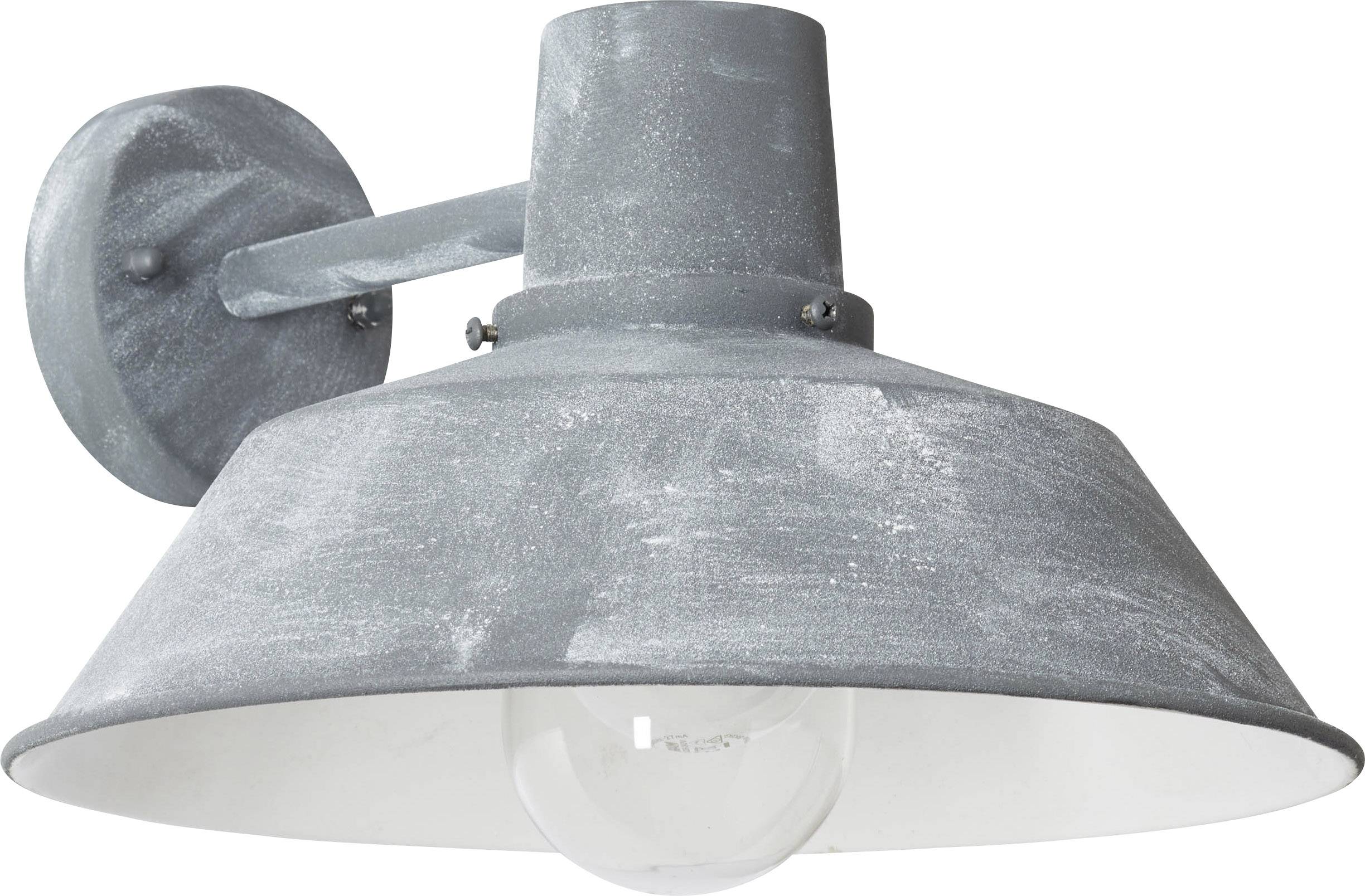 Brilliant Humphrey 96290/70 Außenwandleuchte LED E27 60 W Beton-Grau