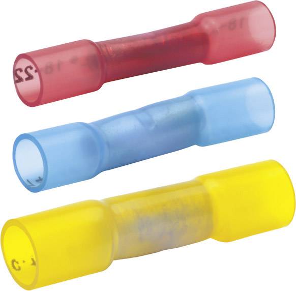 Klauke 670WS Stoßverbinder mit Schrumpfschlauch 0.50mm² 1mm² Rot