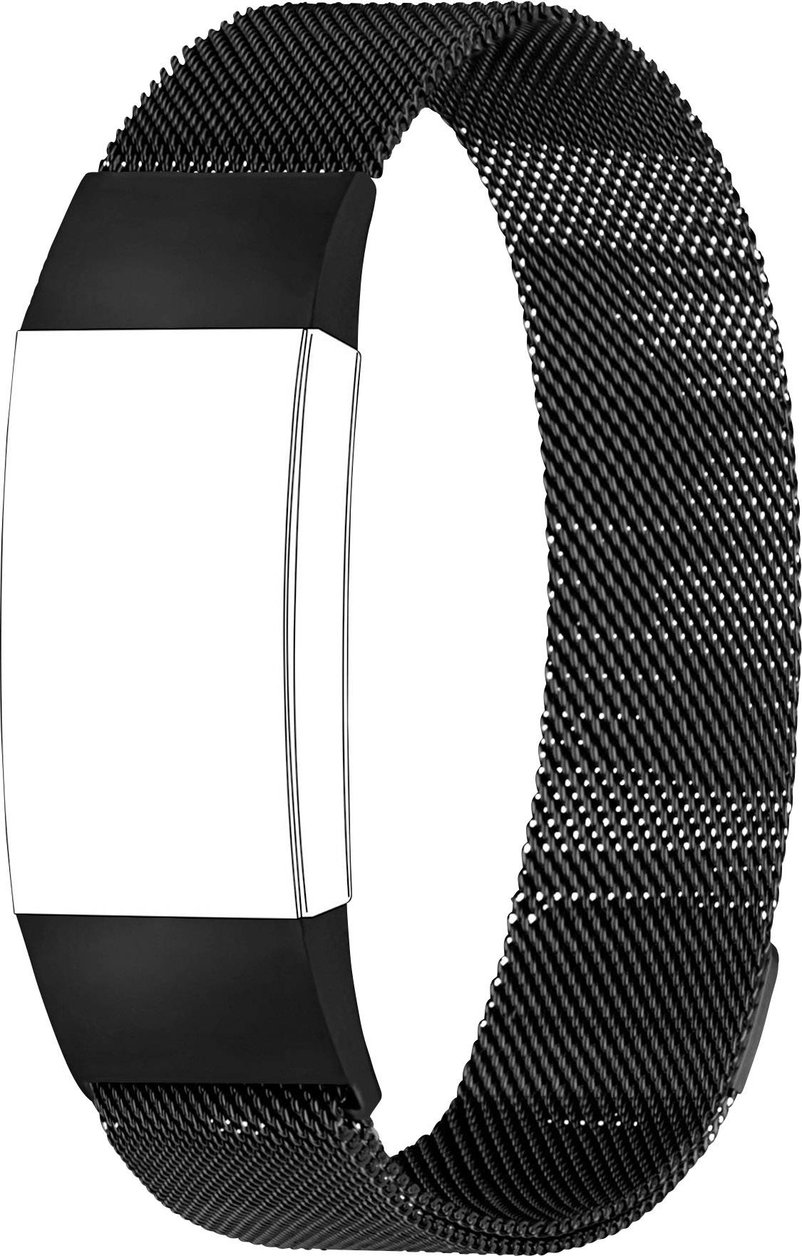 Topp für Fitbit Charge 3 Ersatzarmband Schwarz